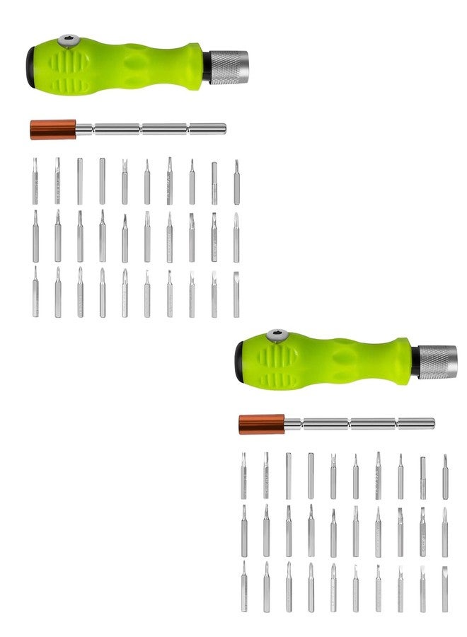 Atevon 32-in-1 Precision Magnetic Screwdriver Set - Repair Tool Kit for Electronics, Laptop, Phone & Gadgets - Ergonomic Handle with Durable Magnetic Tips - Pack of 1 - Image 1